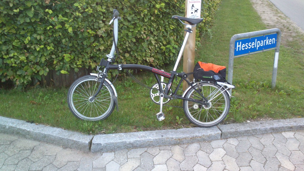 Lånecykel mens Strada fik skifte leje hos velomobilcenter.dk
