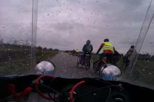 Lidt regn på vej mod Aalborg 2