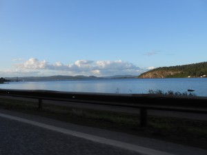 SBS 2013 På vej langs fjorden fra Horten
