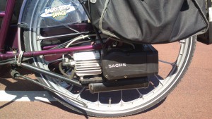 Sachs motor på cykel